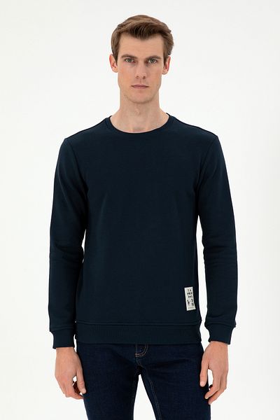U.S. Polo Assn. Men's Navy Blue Sweatshirt 50293471 -Vr033