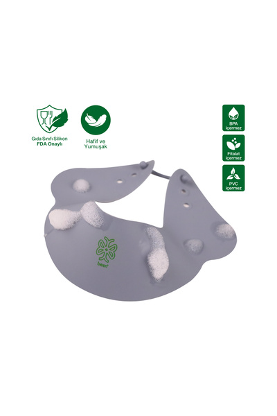 Been Silikon Banyo Siperliği +Islak Mendil Kutusu + Silikon Mama Önlüğü