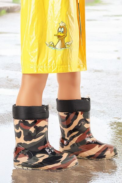 ALTUNTAŞ Unisex Girls Boys Winter Water and Cold Proof Furry Boots