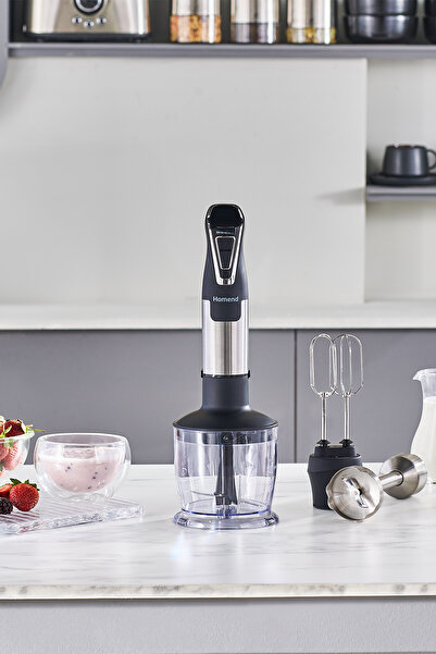 HOMEND Handmaid 1965h Inox Çelik Bıçaklı Blender Set