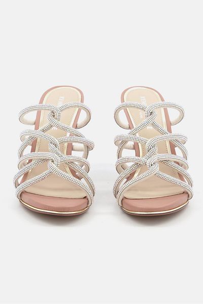 Kenneth Cole Women Medium Bethh 95 Slip On Sandal, Beige