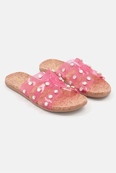 Reaction by Kenneth Cole حذاء كينيث كول سهل الارتداء للنساء من رياكشن، مرصع بالمسامير، وردي