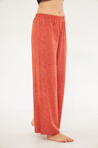 ESPİNA Pantaloni de pijama spanioli cu imprimeu lateral fără sudură pentru femei