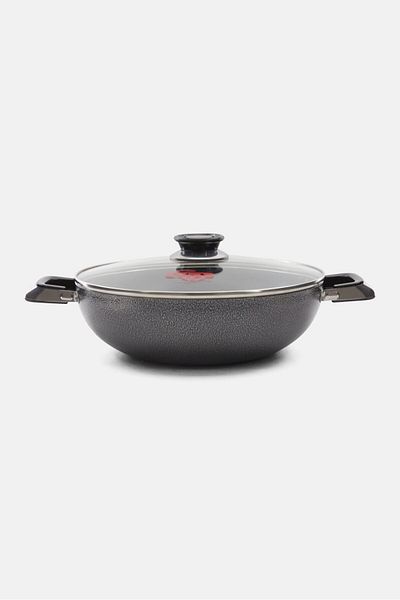Euro Home Cooking Pot With Lid 28 Cm, Blak