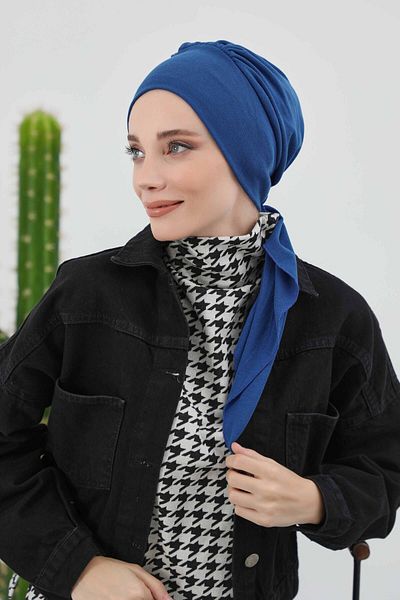 Aisha's Design Winter Hijab Bonnet - Tailed, B-49Rb