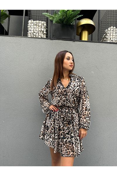 Cream&Rouge Chiffon Lined Mini Dress