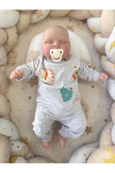 ALPİDS Printed and Lion Suit Set