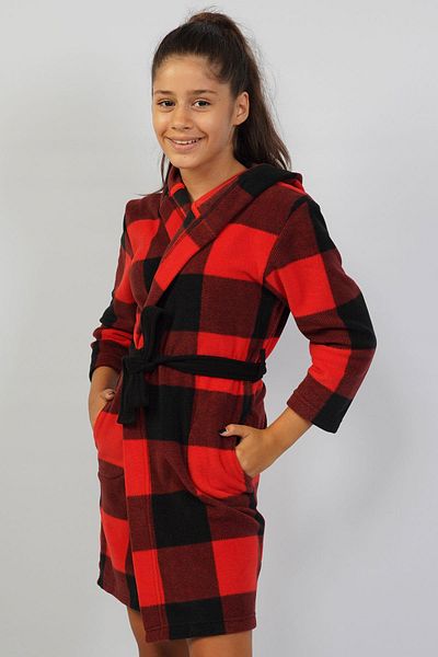 VİENETTA Rochie roșie din lână pentru fete C4T6N1O301