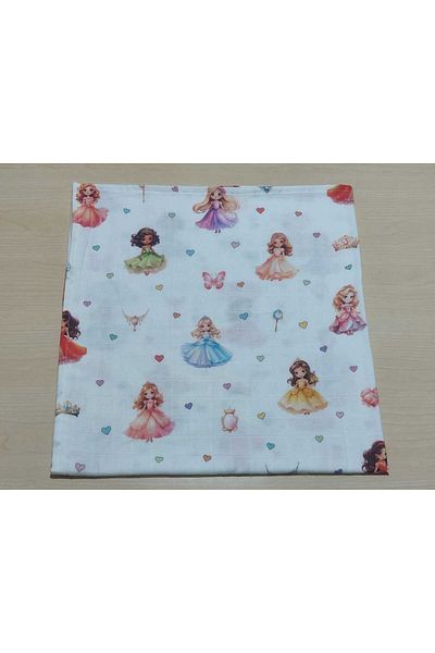 Alpıno Newborn Muslin Blanket & Blanket - 100% Cotton Baby Blanket 85cm X 85cm (Digital Print)