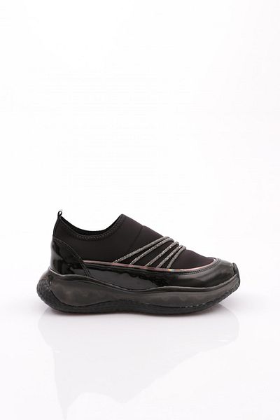 DGN P5 Pantofi sport cu dungi din funie de piatră pentru femei