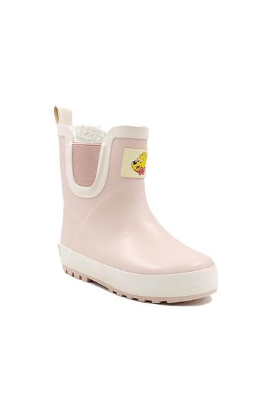 Haribo Hrbftw700 Ankle Fur Rain Boots Pink