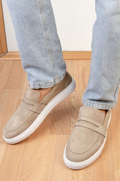 CARVAO Мъжки мокасини от естествена кожа Selemo, летни мокасини, летни мокасини