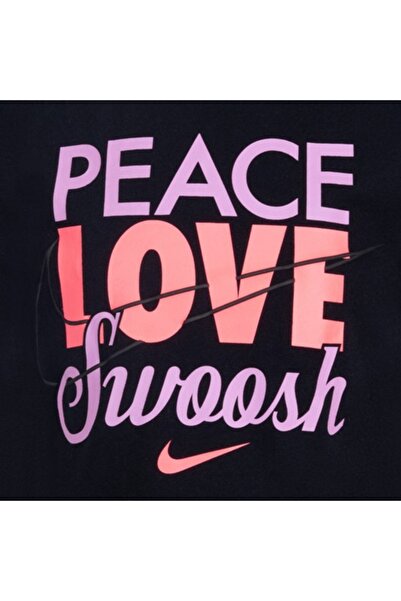 Nike ДЕТСКА ТЕНИСКА С ГРАФИЧЕН ПРИНТ ЗА МОМИЧЕ С ПРЪСТЕНИ 36M325-023