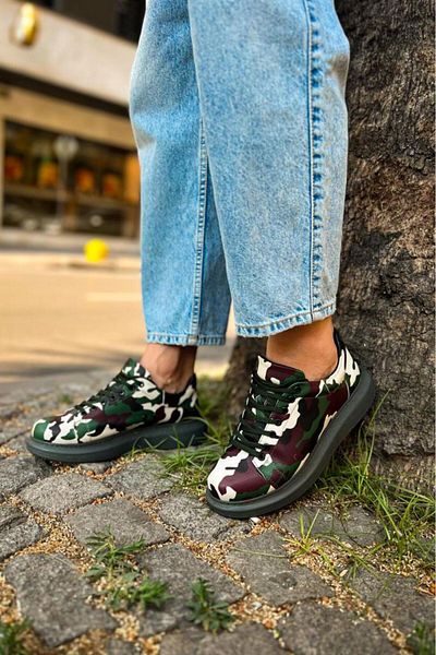 BPM CH252 RRT Printed Ανδρικά Παπούτσια 306 GREEN CAMOUFLAGE