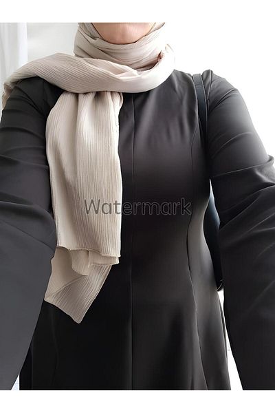ELBİR Bell Cut Slimfit Islamic Dress