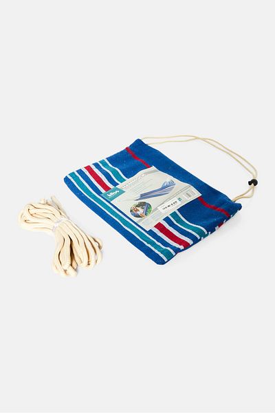 Bliss Hammock Stripe In A Bag, Blue/red/green