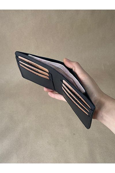 ALESTA LEATHER (with Name) Handmade Genuine Leather Classic Men's Wallet