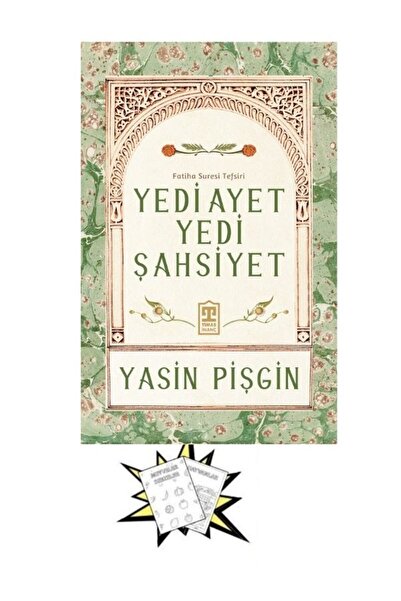 Timaş Yayınları Boyamalı- Yedi Ayet Yedi Şahsiyet Fatiha Suresi Tefsiri YASİN...
