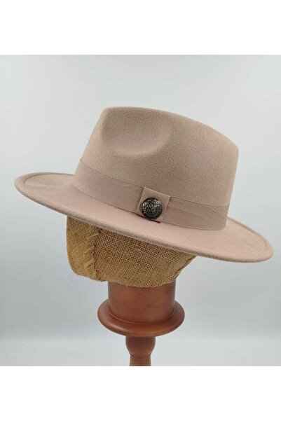 OnMyHead Camel Hair Panama Fedora Hat