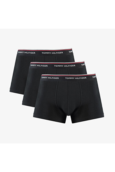 Tommy Hilfiger Classic 3'lü Erkek Siyah Boxer