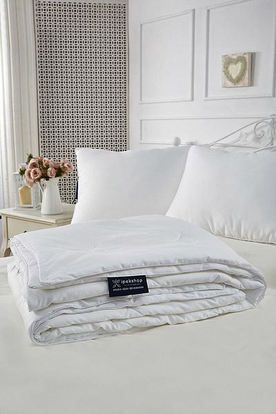 İpekshop Super King Size Silk Quilt - Extra Oversize, Antiallergic Winter Silk Filling