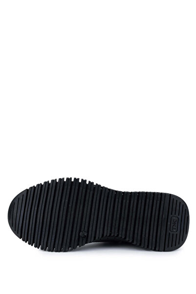 Tamer Tanca Kadın Hakiki Deri Siyah Deri Casual Bot