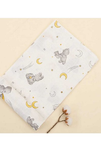 Alpıno MUSLIN COVER Alpinobaby 100% COTTON (85 cm*85 cm)