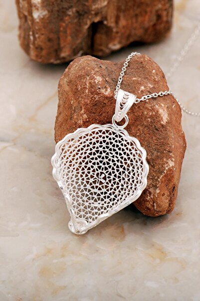 Sümer Telkari Midyat Telkari Sanatı İşlemeli Elişi Tığ Örgü Deniz Kabuğu Gümü...