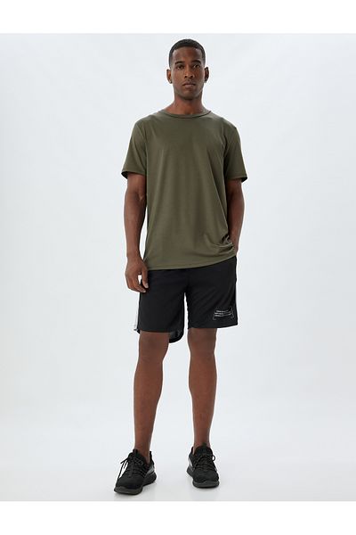 Koton Basic Sports T-Shirt - Κοντό μανίκι, Crew Neck