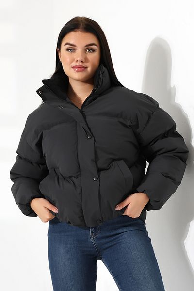 GAREN Women's Fur Collar Oversize Coat