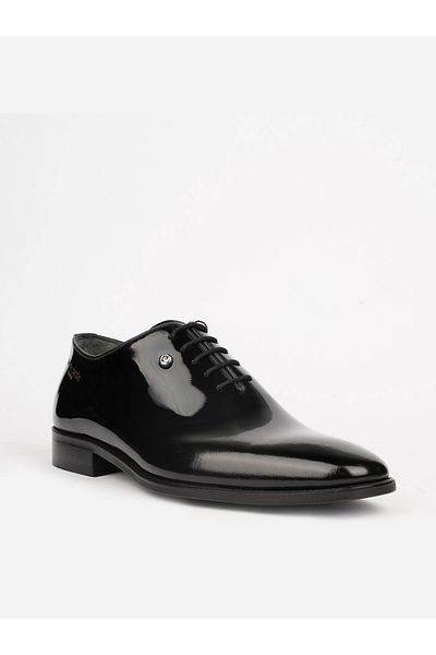Pierre Cardin 103129 Μαύρα Δερμάτινα Ανδρικά Κλασικά Παπούτσια - Παπούτσια Groom Inside and Outside