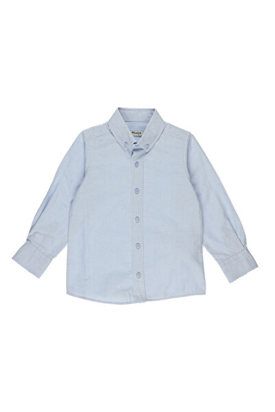 Panço Erkek Beyaz Dokuma Gömlek Yaka Gömlek