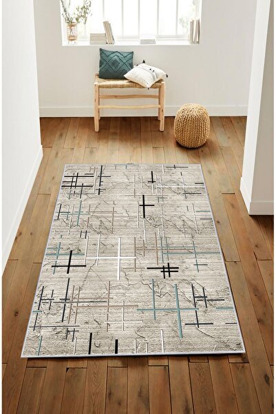 BigArts Home Dekoratif Modern Vintage Retro Tasarım Kaydırmaz Taban Renkli Sa...