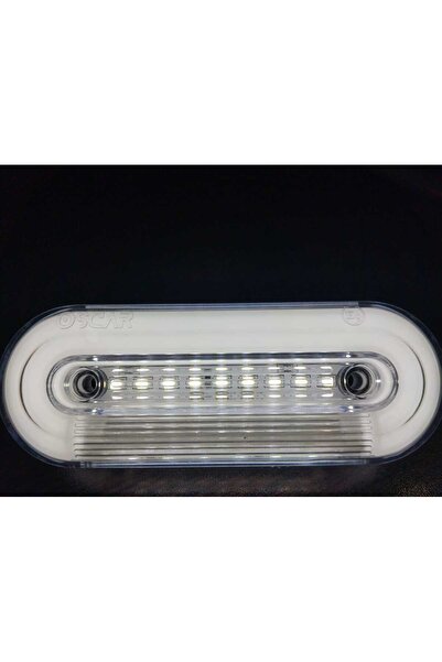 POLATLI OTO AKSESUAR NEONLU SİNYALLİ YERE BAKAN BEYAZ YAN LAMBA 12-24 V 1 ADET