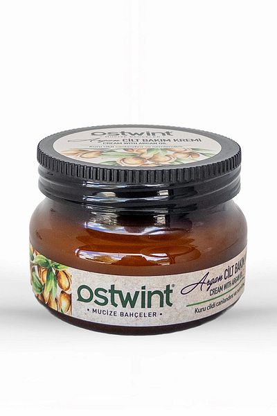 Ostwint Skin Care Cream with Vitamin E 300ml Argan Nourishing and Moisturizing for Hands, Face and Body