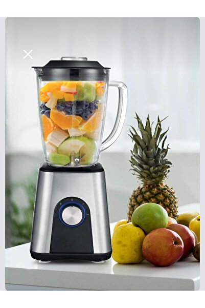 Home 1000 Watt 1.8 Litre Paslanmaz Çelik Buz Kırma Özellikli Cam Sürahi Blender