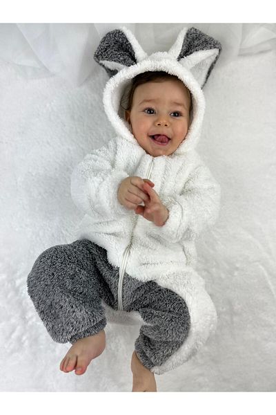 Bebesev Welsoft Plush Unisex Zippered Winter Baby Sleeping Bag Baby Rompers Children's Rompers Children's Costume