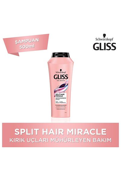Gliss Gliss 500ml Split Hair Miracle - Shampoo