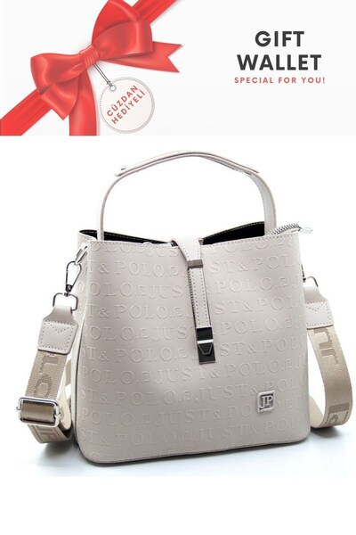 Just Polo Cuzdan Подарунковий принт з візерунком на широкому ремінці водонепроникна жіноча сумка на плече з 3 заклеєними 20554002