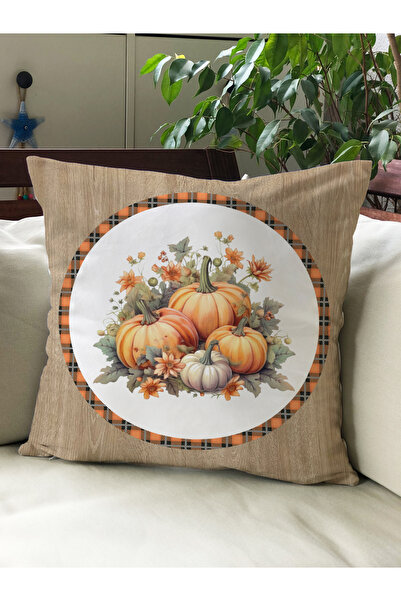 Evmila Есенна тематична калъфка за възглавница 43X43