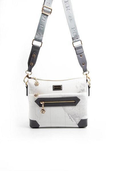 Silver Polo Silver Polo White - Antracit SP1110 Geantă de damă