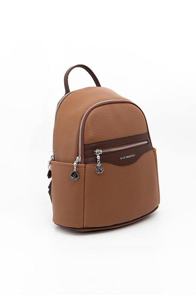 Silver Polo Silver & Polo Caramel - Brown SP1161 Γυναικείο σακίδιο πλάτης