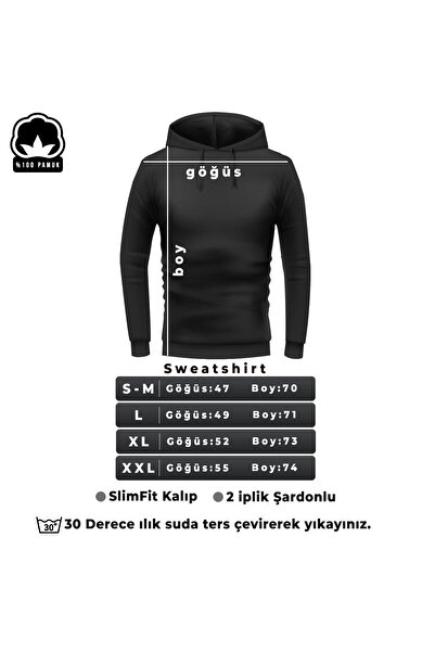 uyguntarz Unisex Gri Fermuar Kapüşonlu Sweatshirt