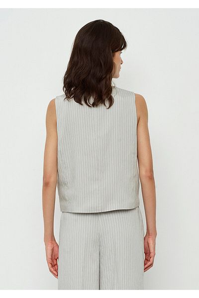 Mavi Striped Gray Vest Loose Fit / Loose Relaxed Fit 1110503 -87977