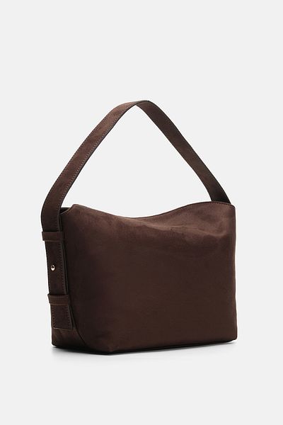 mathilda store Luna - Тъмнокафява чанта