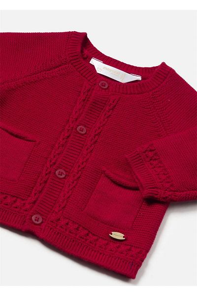 MAYORAL Boy's Red Knitwear Cardigan - Model 2302