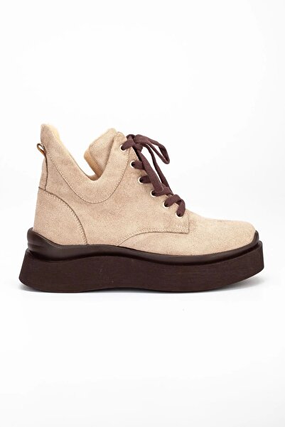 GULT Γυναικείες Μπότες Dana Suede Lace Up