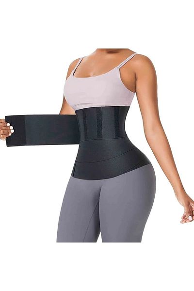 miresa Corset pentru burtă care oferă o imagine de clepsidră cu înfășurare fermă pentru slăbire a taliei