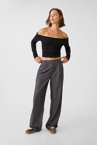 Stradivarius Smart straight-leg trousers