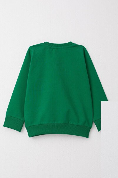 Breeze 6-2 Years Old Baby Boy Tracksuit Set - Helicopter Printed, Dark Green